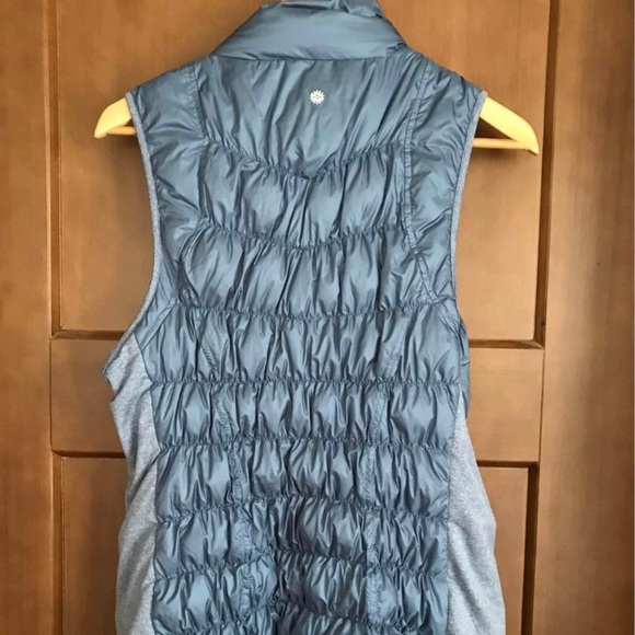 Blue Down Puffer Vest - size: XL - Picture 2 of 4